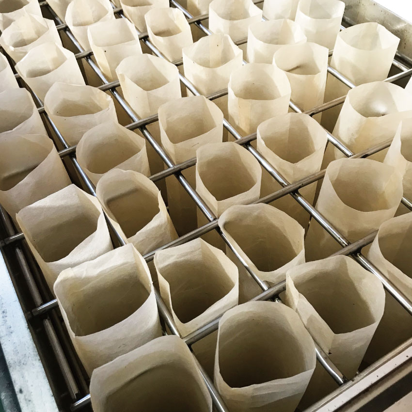 小川和紙でのしぼり