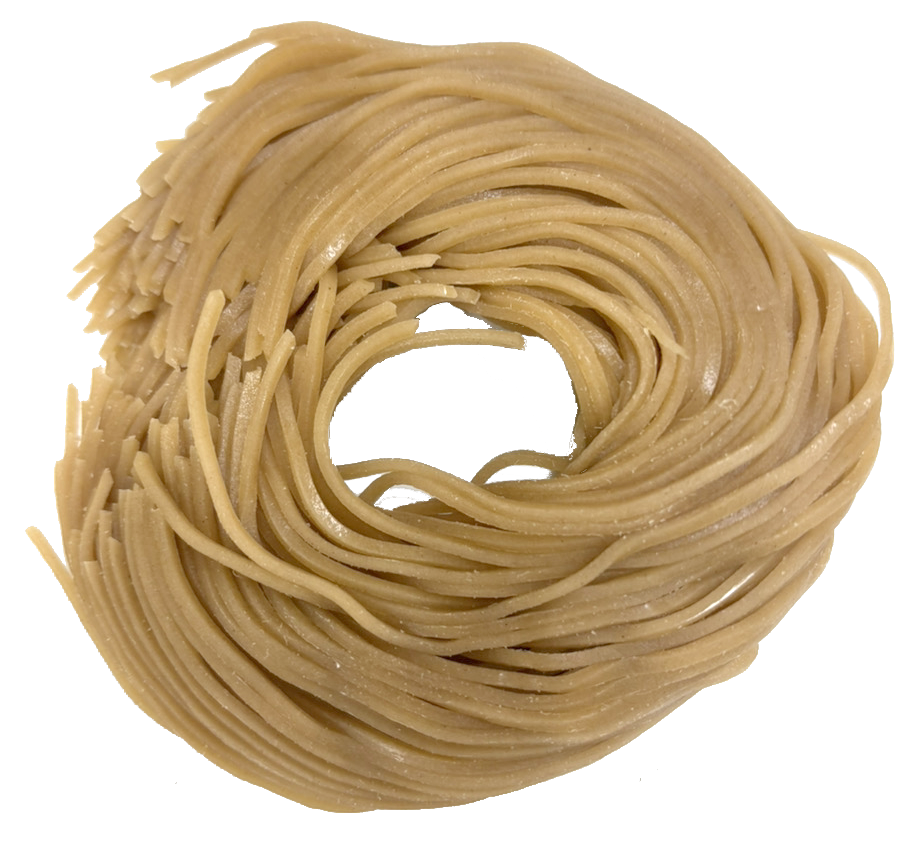 ゆでる前のスラめん細麺